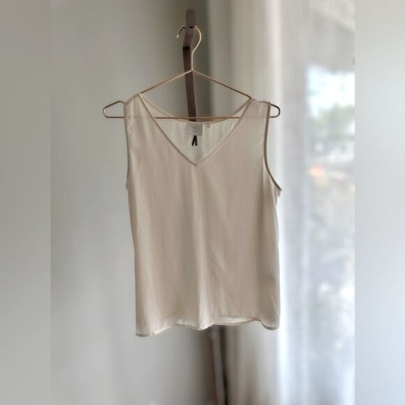 ANTHROPOLOGIE HD in Paris breezy Blouse Top tank size 14 - Picture 2 of 15
